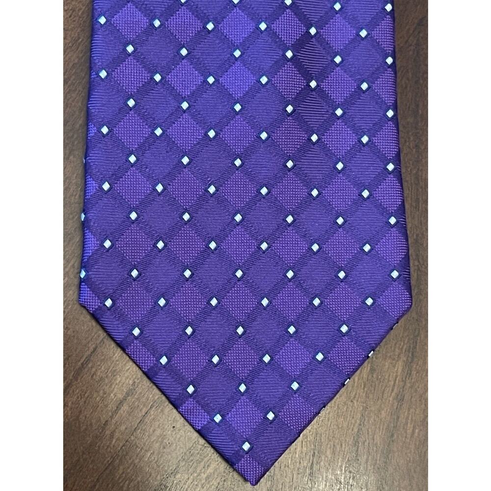 Eagle Purple Hand Made 100% Silk Men’s Neck Tie Made In China